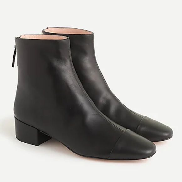 J. Crew Shoes - ✨FLASH SALE✨ j.crew cap toe ankle boots leather